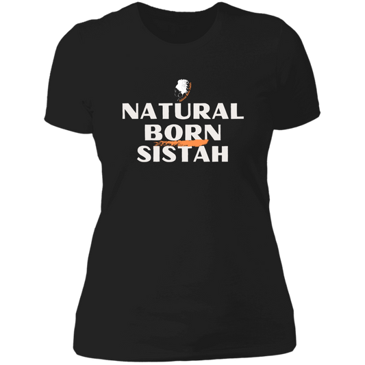 Natural Born Sistah Signature Tee w/Logo